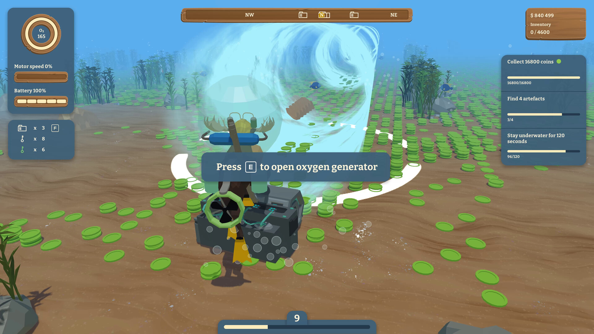 《駝鹿?jié)撔姓?Moose Diver》PC中文版下載-含Build.20743742