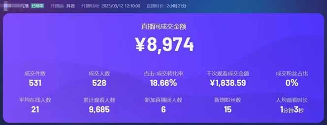 靠不露臉讀稿子直播,日入5000+,普通人直播帶貨的新風口,抖音破價直...