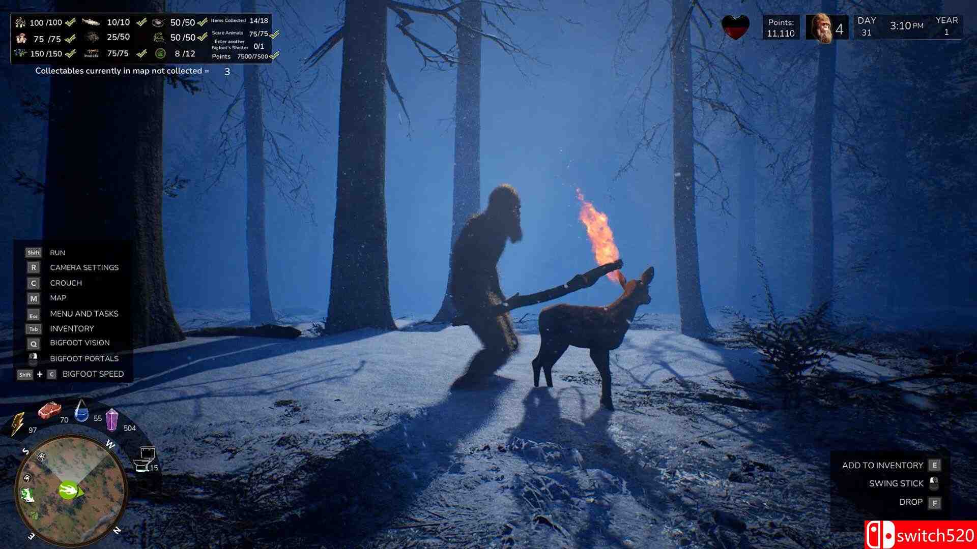 《大腳怪生活（Bigfoot Life）》官方中文 [中文/英文/日語]