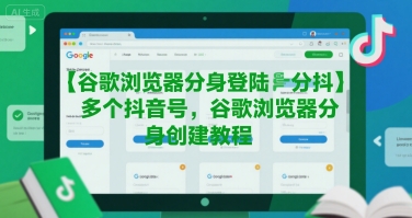 谷歌瀏覽器分身登陸多個抖音號，谷歌瀏覽器分身創建教程