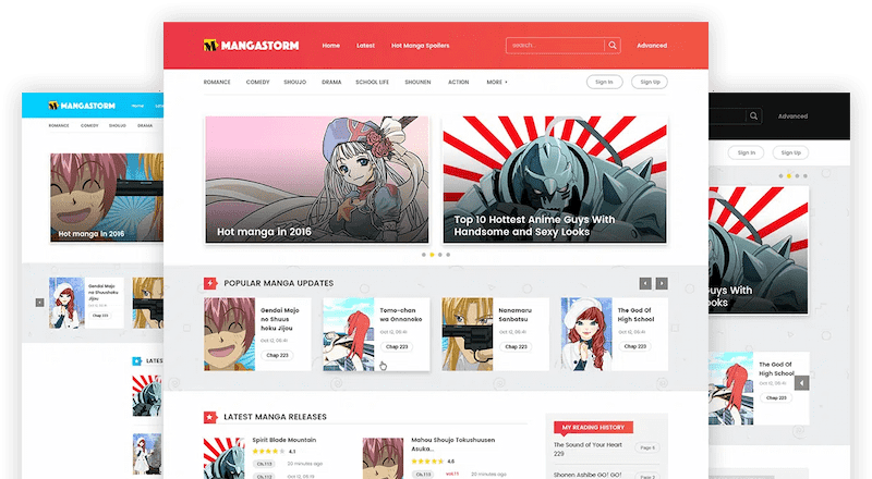 Madara 2.2.2.1主題源碼 | 響應式WordPress漫畫小說主題模板