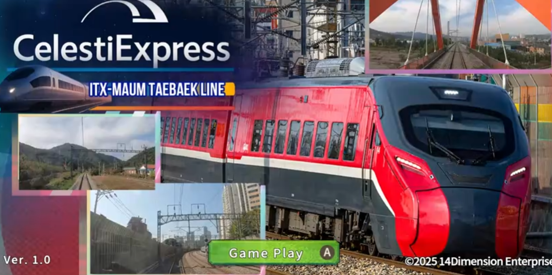 《韓國鐵路 Celesti特快 ITX-MAUM 太白線 Korean Rail Celesti》Switch美版中文NSZ下載