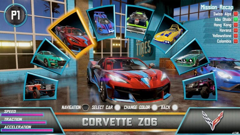 《速度與激情 街機版 Fast &amp; Furious Arcade》switch美版中文+1.908補丁