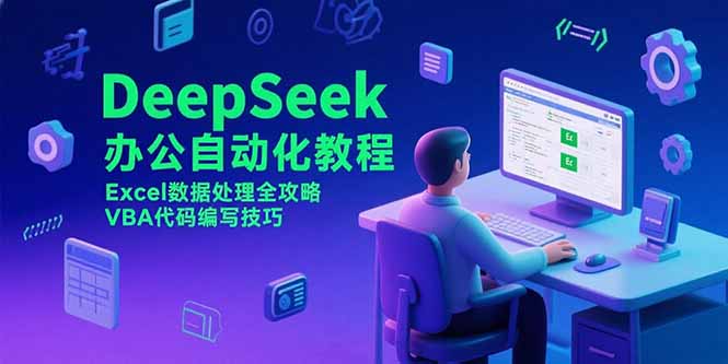 DeepSeek辦公自動(dòng)化教程，Excel數(shù)據(jù)處理全攻略，VBA代碼編寫技巧