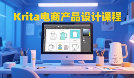 大夢老師·Krita電商產品設計課程