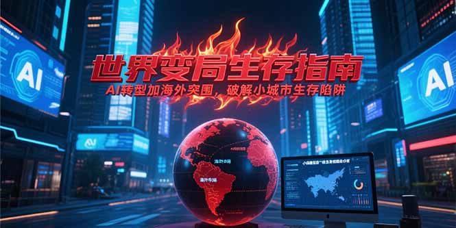 付費文章《世界變局生存指南，AI轉型加海外突圍，破解小城市生存陷阱》