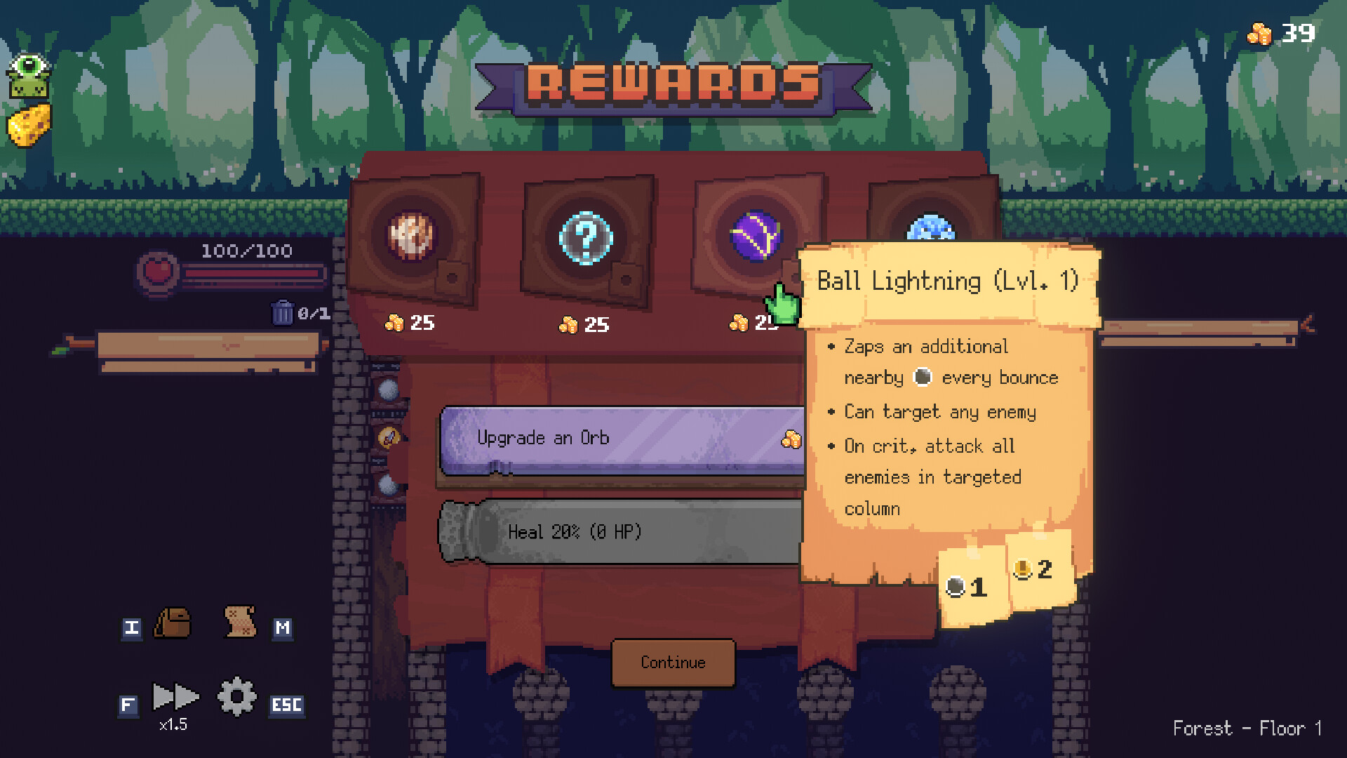 《哥布林彈球/Peglin》PC中文版下載-含v1.1.23