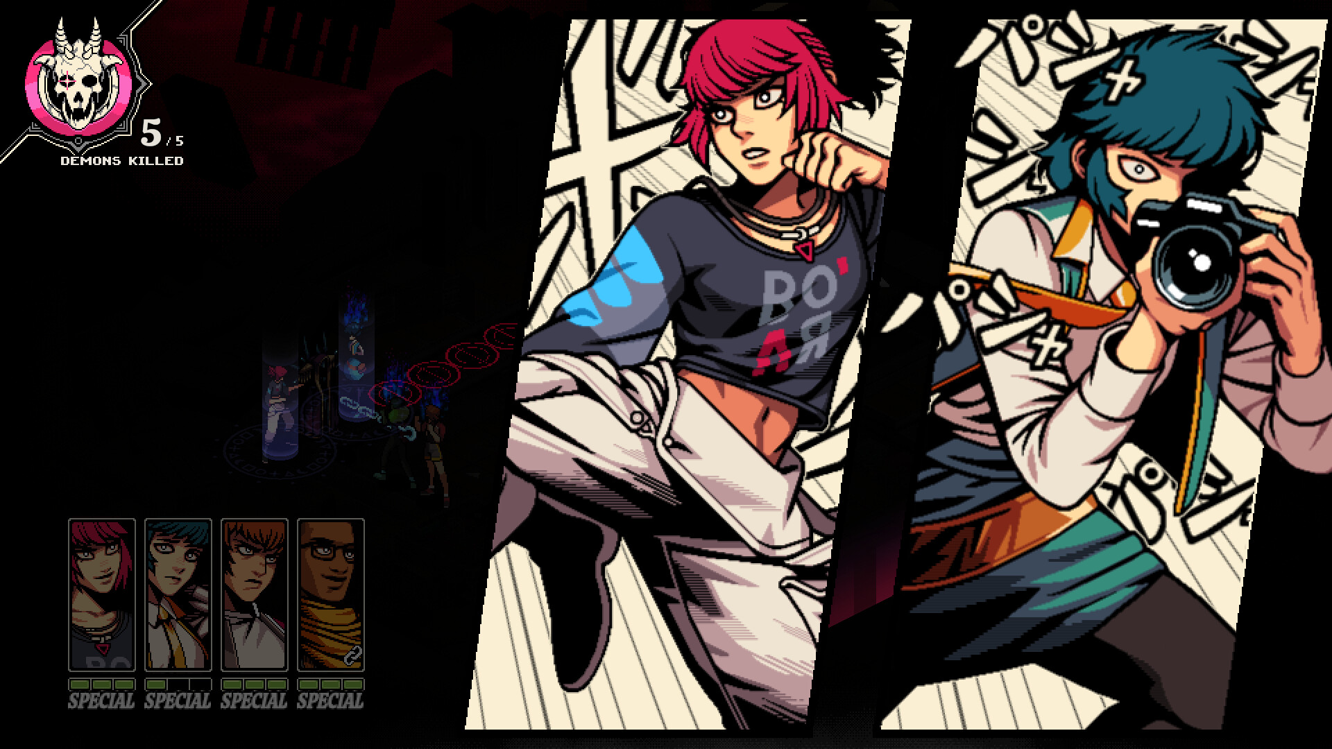 《惡魔學校 Demonschool》Switch美版中文NSZ下載 – 含1.0.3補丁