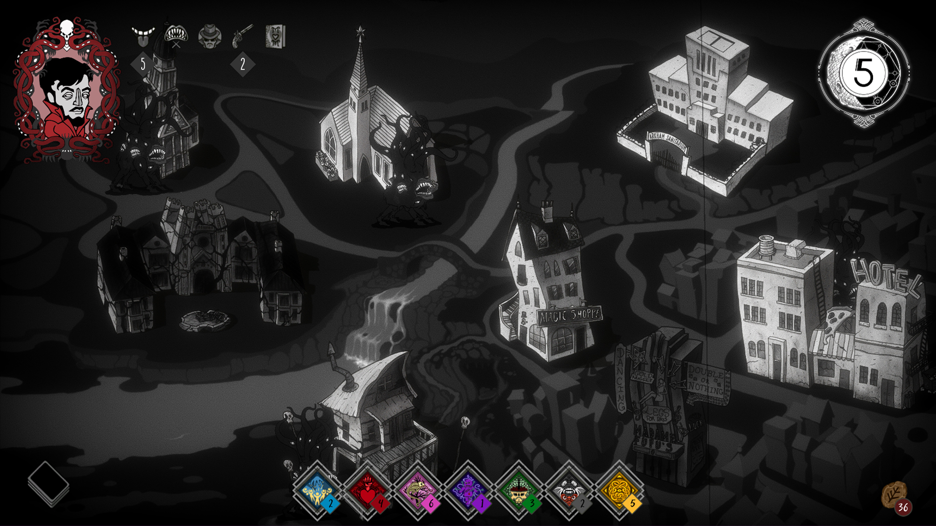 《Fhtagn！瘋狂的故事 Fhtagn! – Tales of the Creeping Madness》Switch英文版NSP下載 – 含1.0.1補丁