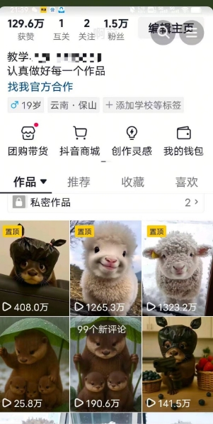 抖音65W博主AI萌寵課程，新賽道流量大，原創+二創，全套課程+提示詞