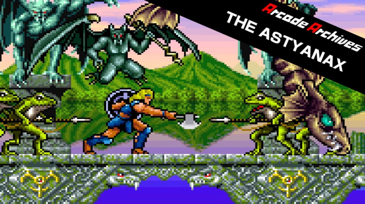 《街機檔案館:戰王之王 Arcade Archives THE ASTYANAX》Switch英文版NSP下載