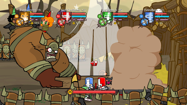 《城堡破壞者/Castle Crashers》PC中文版下載-含Build.20488846