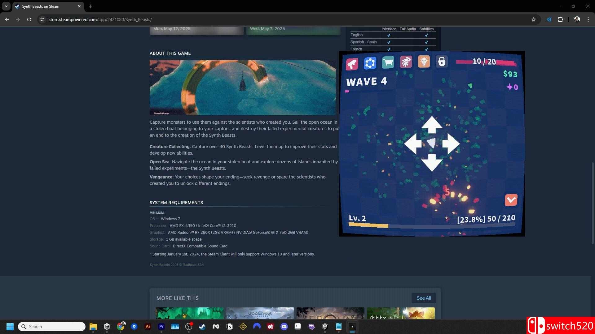 《桌面防御者（Desktop Defender）》官方中文 Build 20701670 [中文/繁體/英文/日語]