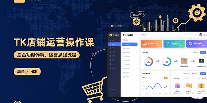 TK店鋪運(yùn)營實(shí)操課：后臺功能詳解，商品上架流程，運(yùn)營思路拆解
