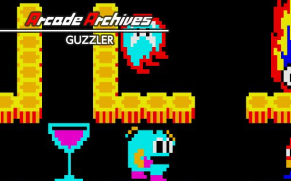 《街機：酒鬼小精靈 Arcade Archives GUZZLER》Switch英文版NSP下載