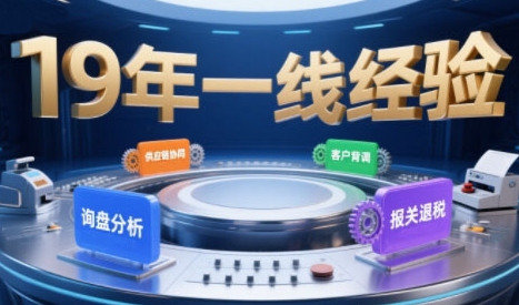 2025年入局外貿必看課程，系統拆解B2B全流程(詢盤分析-客戶背調-供應鏈協同-報關退稅)