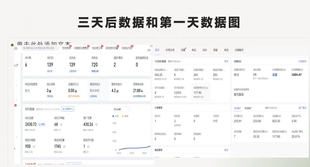 拼多多-合作開店日入4000+兩天銷量過百單,無學費、老運營教操作、小白...