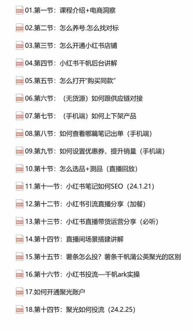 小紅書快速賺錢電商特訓營:用簡單方式通過小紅書快速變現!