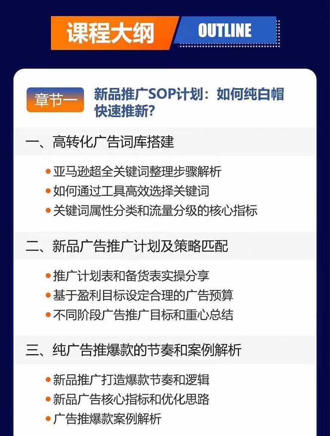 亞馬遜爆款廣告訓練營：掌握關鍵詞庫搭建方法，優化廣告數據提升旺季銷量
