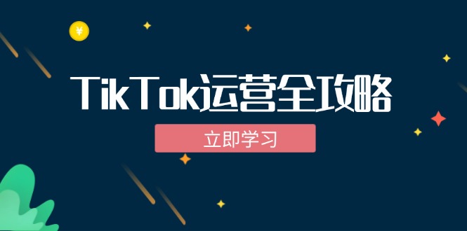 TikTok實戰運營全攻略：從下載軟件到變現，抖音海外版實操教程