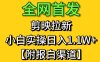 全網(wǎng)首發(fā)剪映拉新，小白實操單日收益1.1W+【附報白渠道】
