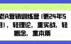老A營銷訓練營(更25年10月)，輕理論，重實戰，輕概念，重本質