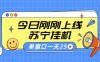 蘇寧全自動采集掛G項目 穩定可批量 單窗口收益30+ 附教程【揭秘】
