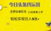 今日頭條矩陣系統代運營 批量生成文章 次日見收益 躺賺月入3000+