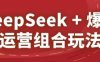 DeepSeek+爆品運(yùn)營(yíng)組合玩法，2025淘系精品課