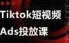 Ads視頻投放課，tiktok短視頻廣告投放課