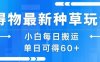 得物最新種草玩法，小白每日搬運(yùn)單日可得60+
