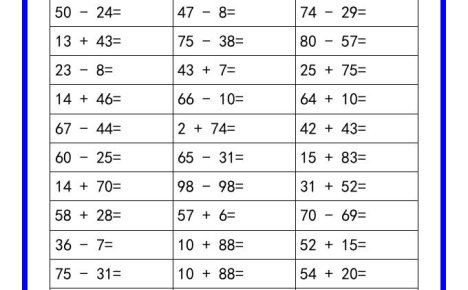 二升三數(shù)學(xué)暑假《口算練習(xí)題114道》匯總-三上數(shù)學(xué)