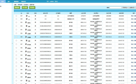帝國cms二開的證書查詢系統職稱證件防偽查詢識別系統網站