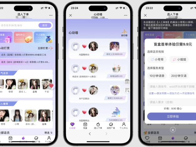 最新樹洞陪玩系統源碼